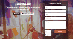 Desktop Screenshot of doormatic.com